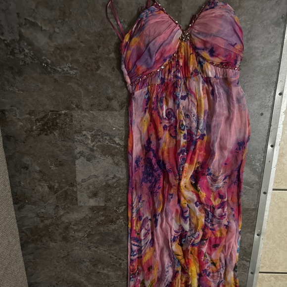 Asyalead 100% silk dress